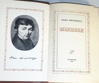 MICKIEWICZ - WIERSZE wyd. Czytelnik 1969r. SKÓRA - 2
