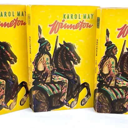 MAY- WINNETOU komplet wyd. 1956 ilustrował Stanisław Rozwadowski