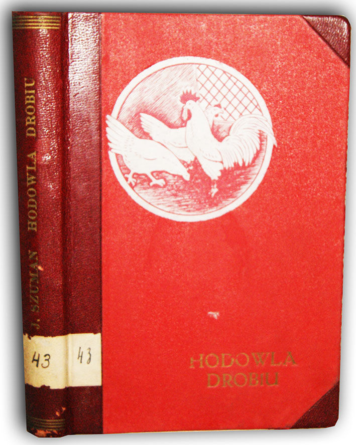 SZUMAN- HODOWLA DROBIU wyd. 1928 półskórek