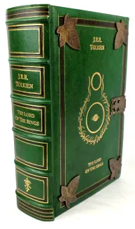 J.R.R. Tolkien - The Lord Of The Rings  Illustrated Edition, Premium Leather Binding, Metalwork, Fore Edge Painting, Copy Number 4 - 3