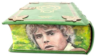 J.R.R. Tolkien - The Lord Of The Rings  Illustrated Edition, Premium Leather Binding, Metalwork, Fore Edge Painting, Copy Number 4 - 6