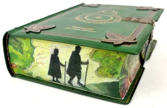 J.R.R. Tolkien - The Lord Of The Rings  Illustrated Edition, Premium Leather Binding, Metalwork, Fore Edge Painting, Copy Number 4 - 8