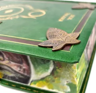 J.R.R. Tolkien - The Lord Of The Rings  Illustrated Edition, Premium Leather Binding, Metalwork, Fore Edge Painting, Copy Number 4 - 9