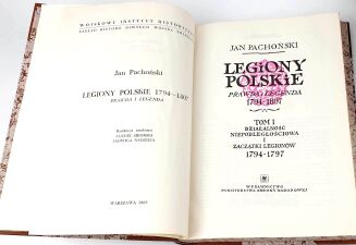 PACHOŃSKI- LEGIONY POLSKIE t.1-4 (komplet) - 8
