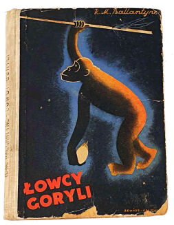 BALLANTYNE - LOWCY GORYLI. GORILLA HUNTERS. Cover Levitt - Krajewski - 3