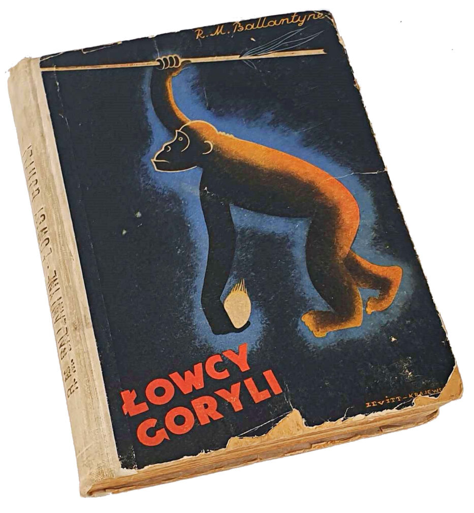 BALLANTYNE - LOWCY GORYLI. GORILLA HUNTERS. Cover Levitt - Krajewski