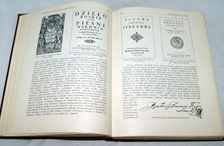 BRUCKNER - LITERATURA POLSKA. Oprawa z orłem - 4