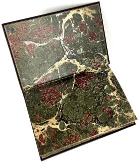 LA FONTAINE- BAJKI, il. Grandeville, luksusowa oprawa skórzana - 5