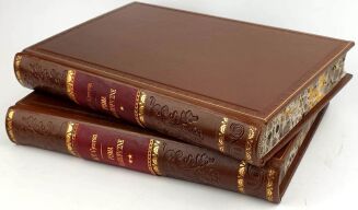 CYCERON- PISMA FILOZOFICZNE I-II Poznań 1873-79 oprawa - 2