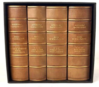 SAPKOWSKI Wiedźmin 1-8 SAGA O WIEDŹMINIE OPOWIADANIA - 9