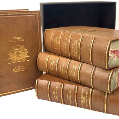 SAPKOWSKI Wiedźmin 1-8 SAGA O WIEDŹMINIE OPOWIADANIA