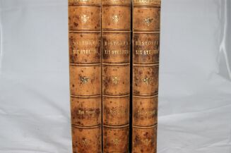 CZECHOWSKI - HISTORYA XIX STULECIA Tom I-III wyd. 1901r. ilustracje PÓŁSKÓREK - 24