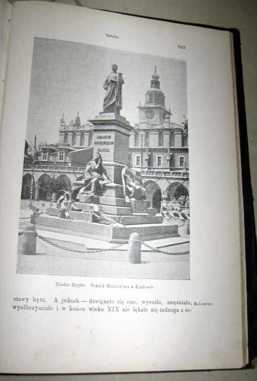 CZECHOWSKI - HISTORYA XIX STULECIA Tom I-III wyd. 1901r. ilustracje PÓŁSKÓREK