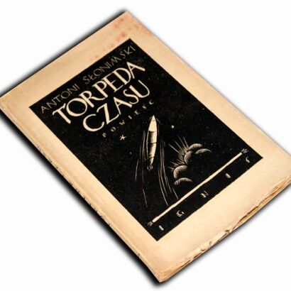 SŁONIMSKI- TORPEDA CZASU I wyd. 1924r. ilustr. Gronowski