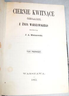 MINISZEWSKI-CIERNIE KWITNĄCE t.1-2 varsavianum  - 3