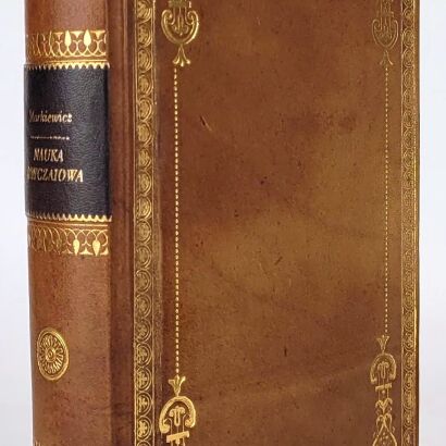 [PODRĘCZNIK DOBRYCH OBYCZAJÓW] MARKIEWICZ - NAUKA OBYCZAIOWA O OBRZYDZENIU WYSTĘPKÓW 1810