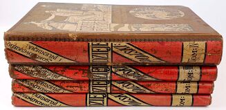 SOKOŁOWSKI - DZIEJE POLSKI T.1-4 (komplet) wyd. 1903-6 - 2