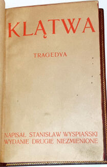 WYSPIAŃSKI - DZIEŁA DRAMATYCZNE 17 wol., pierwsze wydania, skóra - 25
