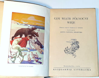 ZAWISZA-KRASUCKA- GDY WIATR PÓŁNOCNY WIEJE wyd. 1939 - 2