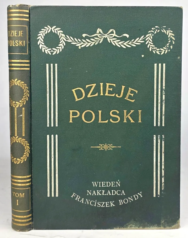 CZERMAK- ILLUSTROWANE DZIEJE POLSKI secesyjna oprawa