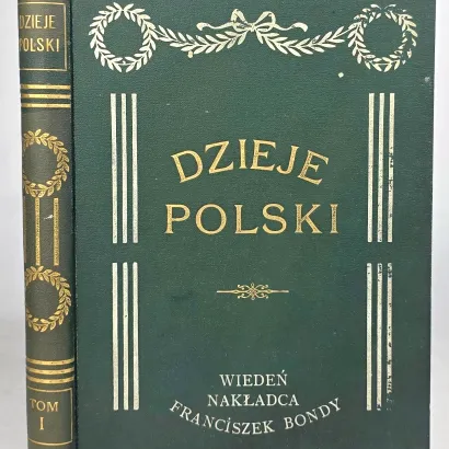 CZERMAK- ILLUSTROWANE DZIEJE POLSKI secesyjna oprawa