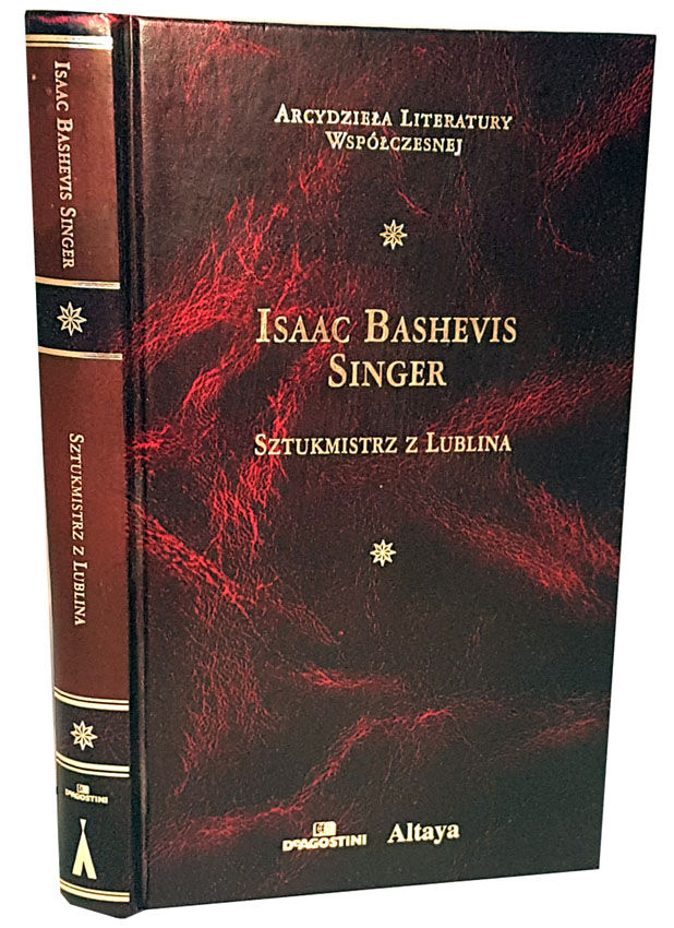 SINGER - SZTUKMISTRZ Z LUBLINA Arcydzieła Literatury Współczesnej