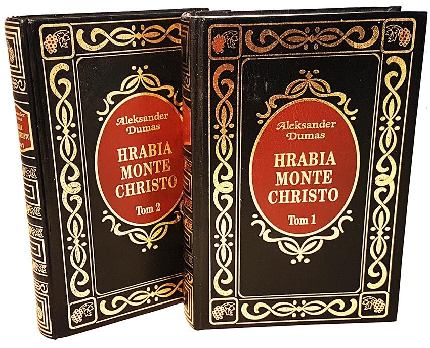 DUMAS- HRABIA MONTE CHRISTO - ZŁOTA OPRAWA