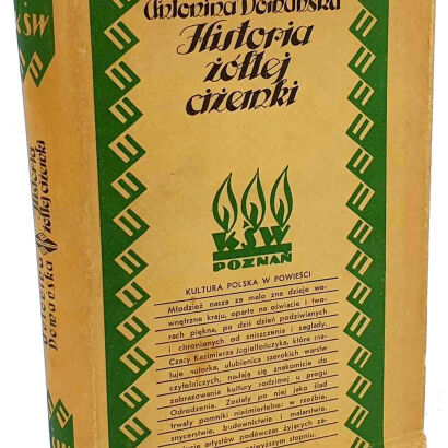 DOMAŃSKA- HISTORIA ŻÓŁTEJ CIŻEMKI wyd. 1939r. ilustr. Leli Pawlikowskiej, obwoluta