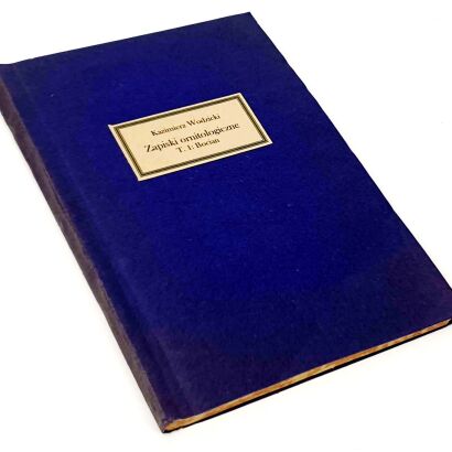 WODZICKI- ZAPISKI ORNITOLOGICZNE Bocian 1877