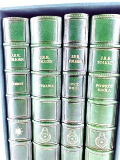 J.R.R Tolkien - The Lord Of The Rings; The Hobbit; 1st polish edition premium leather binding, boxed - 9