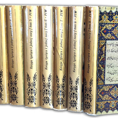 KSIĘGA tysiaca i jednej nocy t.I-IX komplet