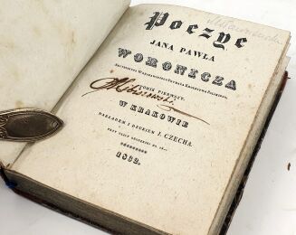 WORONICZ - POEZYE wyd. Kraków 1832r. t.1-2 [współoprawne] - 4