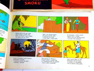 MAKUSZYŃSKI I WALENTYNOWICZ - ZESTAW 4 KOMIKSÓW: AWANTURY I WYBRYKI MAŁEJ MAŁPKI FIKI-MIKI, PRZYGODY KOZIOŁKA MATOŁKA, WANDA LEŻY W NASZEJ ZIEMI, O WAWELSKIM SMOKU. Kraków 1973-76 - 5