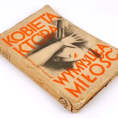 VERONA - KOBIETA, KTÓRA WYMYŚLIŁA MIŁOŚĆ. Okładka sygn. Tadeusz Gronowski.