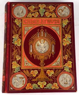 CHLEB ŻYWOTA wyd. 1913r. piękna oprawa. ryciny - 3