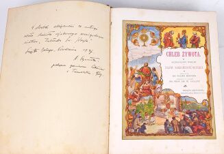 CHLEB ŻYWOTA wyd. 1913r. piękna oprawa. ryciny - 5