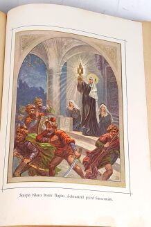 CHLEB ŻYWOTA wyd. 1913r. piękna oprawa. ryciny - 14