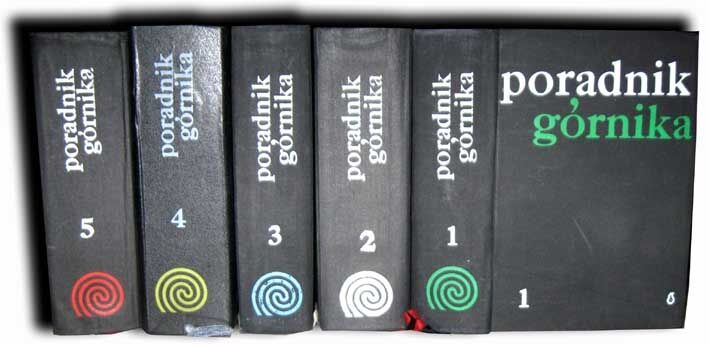 PORADNIK GÓRNIKA Tom I-V wyd. 1972r. TABLICE