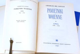 CHARLES DE GAULLE - PAMIĘTNIKI WOJENNE t.1-3 - 3