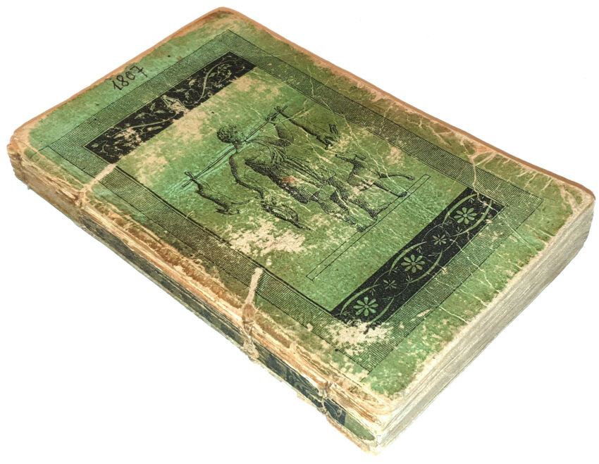 RITTER VON WILDUNGEN-  TASCHENBUCH FÜR FORST UND JAGDFREUNDE 1807