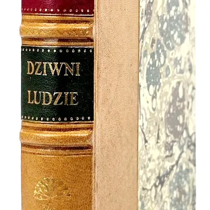 PRUS- DZIWNI LUDZIE wyd.1 z 1914 oprawa