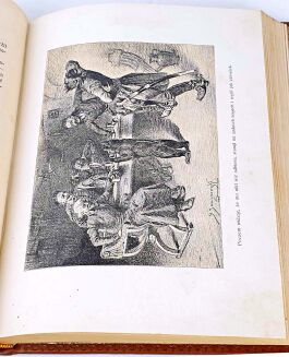SIENKIEWICZ - NA POLU CHWAŁY ilustr. Sawiczewskiego  wyd.1 z. 1906r. - 12