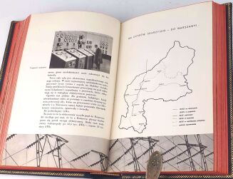 WAŃKOWICZ- SZTAFETA Książka o polskim pochodzie gospodarczym ORYGINAŁ 1939r. ilustracje OPRAWA - 10