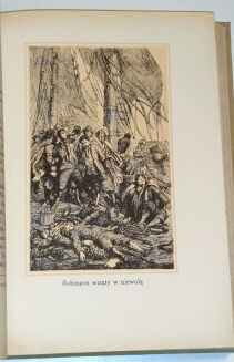 DEFOE - PRZYPADKI ROBINZONA KRUZOE wyd. 1937 stan - 4