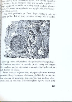 DEFOE - PRZYPADKI ROBINZONA KRUZOE wyd. 1937 stan - 7