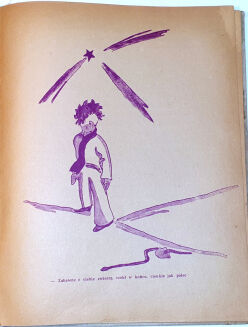 EXUPERY - THE LITTLE PRINCE 1st polish edition from 1947 - 4