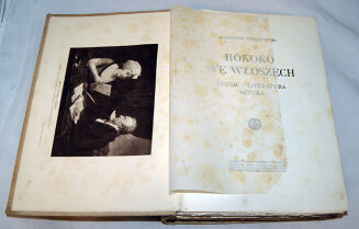 CHŁĘDOWSKI- ROKOKO WE WŁOSZECH wyd. 1915r. OPRAWA PUGET - 3