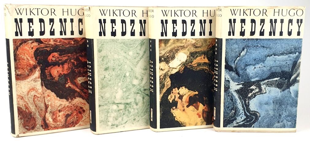 HUGO - NĘDZNICY Tom I-IV  [komplet] wyd. 1966r.