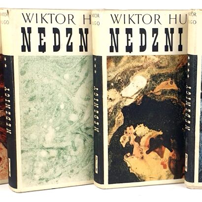 HUGO - NĘDZNICY Tom I-IV  [komplet] wyd. 1966r.