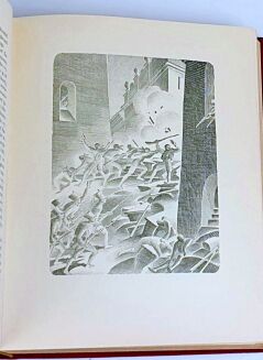 ŻEROMSKI - POPIOŁY t. I-II (komplet) wyd. 1928 akwarele Boruciński, ilustracje Bartłomiejczyk - 23